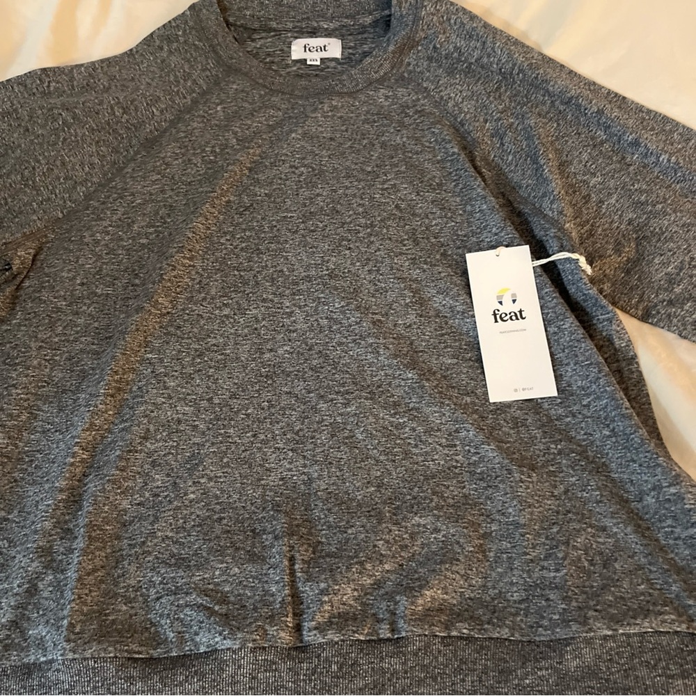 Feat crew neck‎ pullover gray